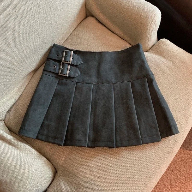 Leather Mini Skirts Women - Norellé
