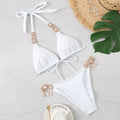 Women's Swimsuit With Rhinestones - Norellé
