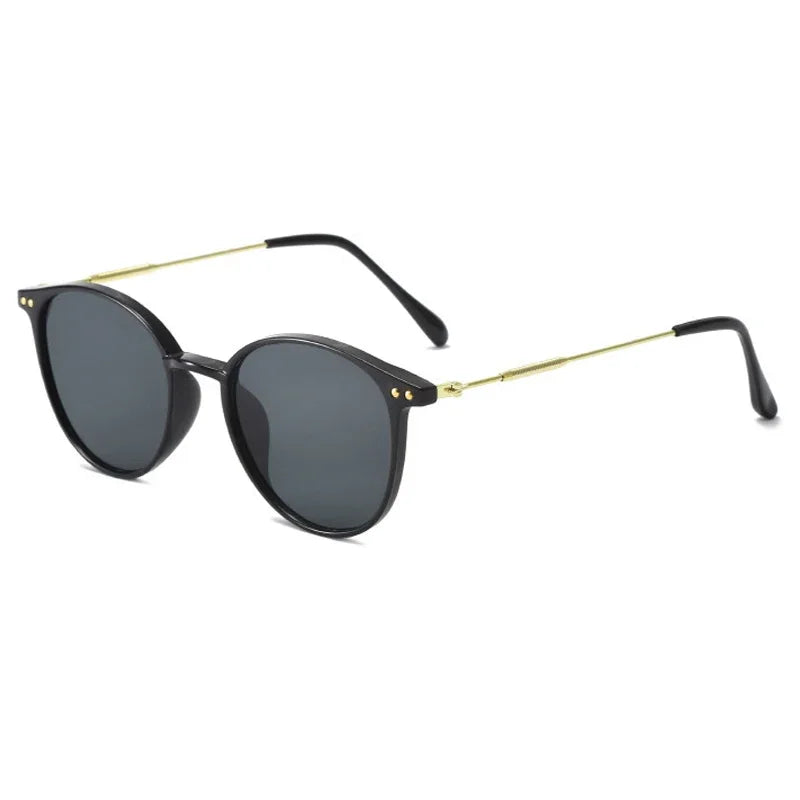 Round Vintage Sunglasses Women
