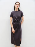 Women Solid Long Dress - Norellé