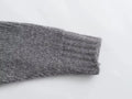 Solid Zipper Round Collar Sweater For Women High Street - Norellé