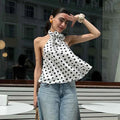 Vintage Polka Dot Tank Top