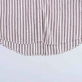 Women's Shirt With a Collar and Wide Sleeves Simple Stripes Single Breasted Shirt
