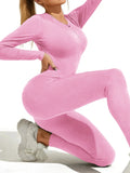 Bodysuit for women solid color ribbed long - Norellé