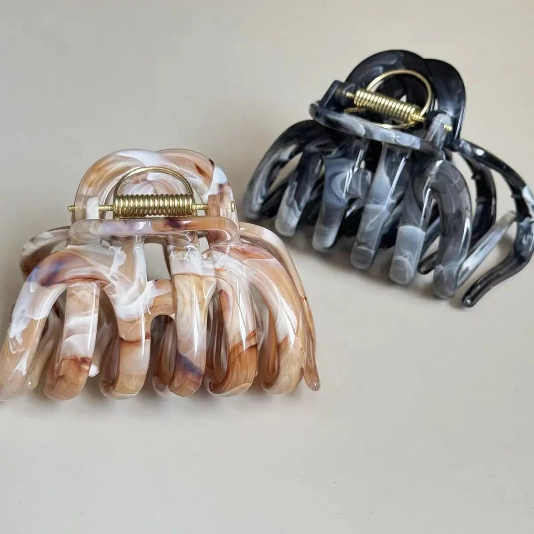 Pumpkin Hair Claw For Women