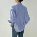 Women Spring Summer Blouses Shirts Lady Fashion Casual Long Sleeve - Norellé