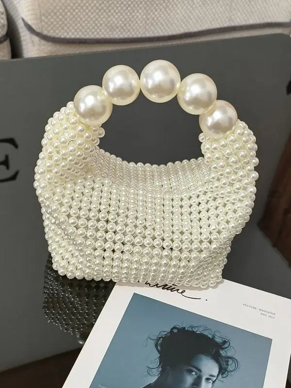 Handmade Pearl Handbags For Women