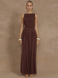 Elegant Sleeveless Maxi Dress For Women - Norellé