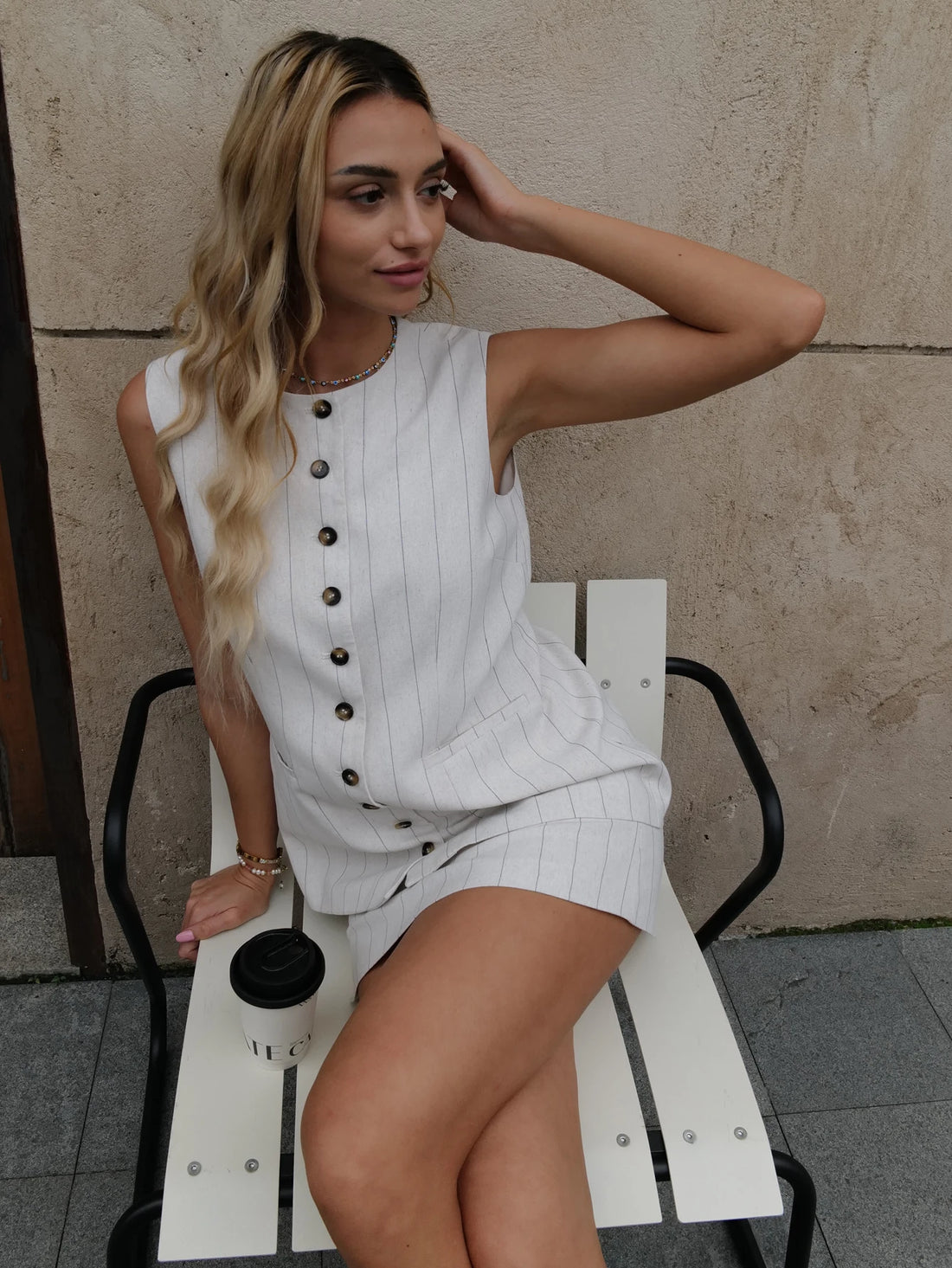 Women Summer Fashion Vest Skirt Sets