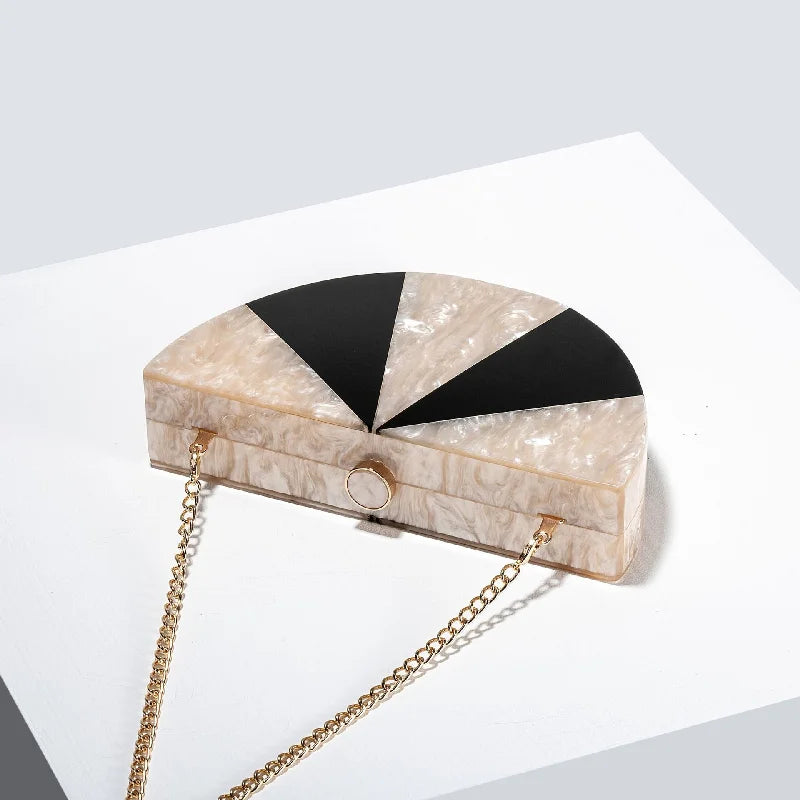 Acrylic Shoulder Crossbody Bag Clutch