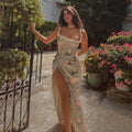 Floral Print Two Piece Dress Set For Women - Norellé
