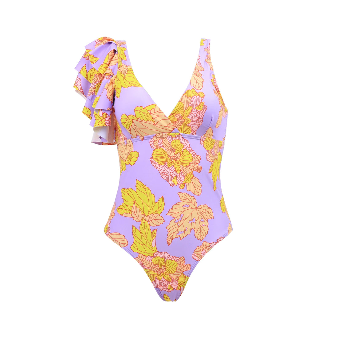 Ruffle Bikini Women Swimsuit Female Swimwear Bikinis Set - Norellé