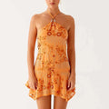 Sequined Beaded Cami Mini Dress