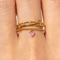 Multi-layer Loving Heart With Opening Adjustable Ring - Norellé