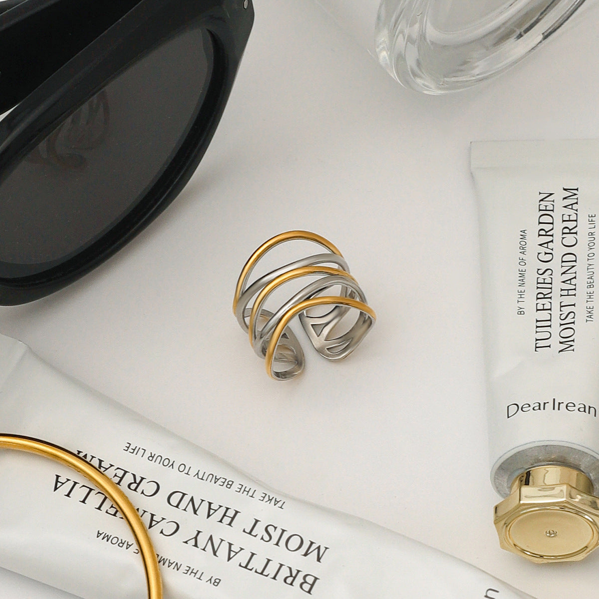 Stainless Steel Ring Titanium Steel No Fading - Norellé