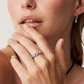 Croissant Dome Ring Light Luxury Advanced Design - Norellé