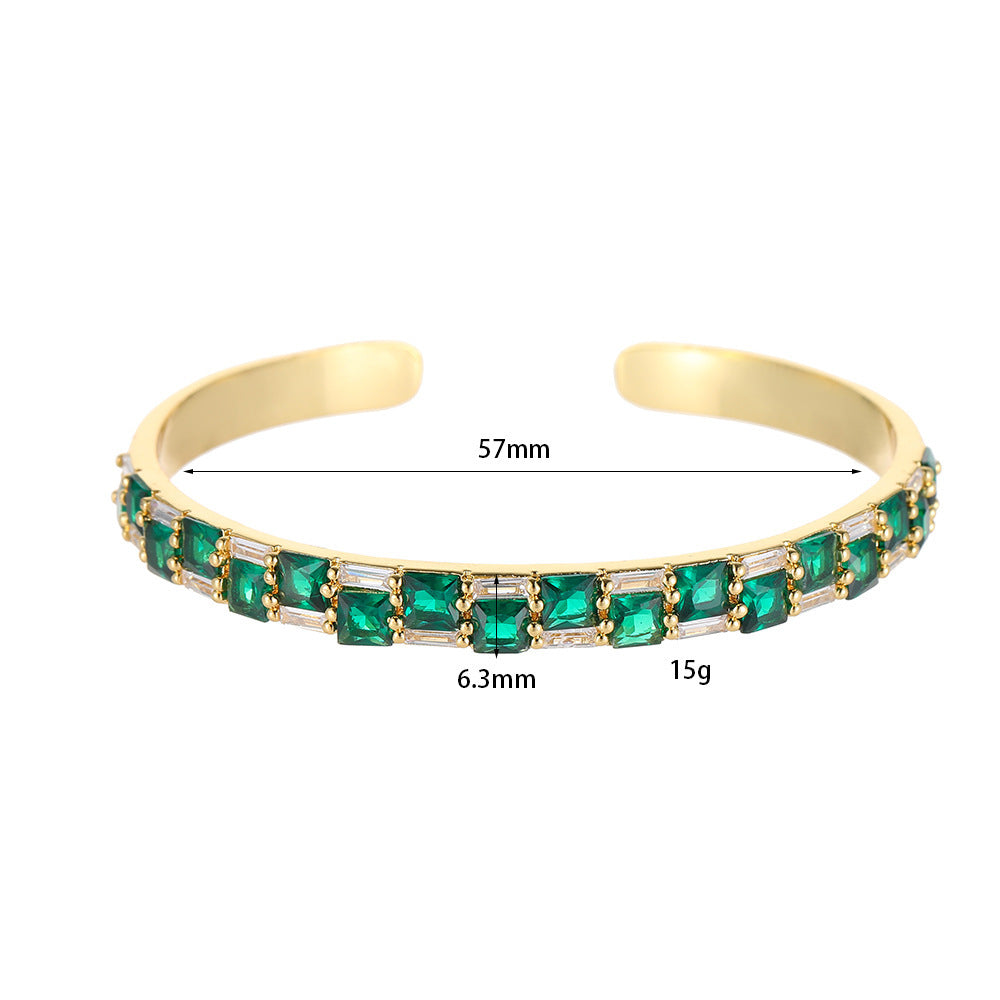 Retro Color Zirconium Ladies' Bracelet - Norellé