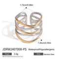 Stainless Steel Ring Titanium Steel No Fading - Norellé
