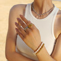 Stainless Steel Design Necklace Niche - Norellé